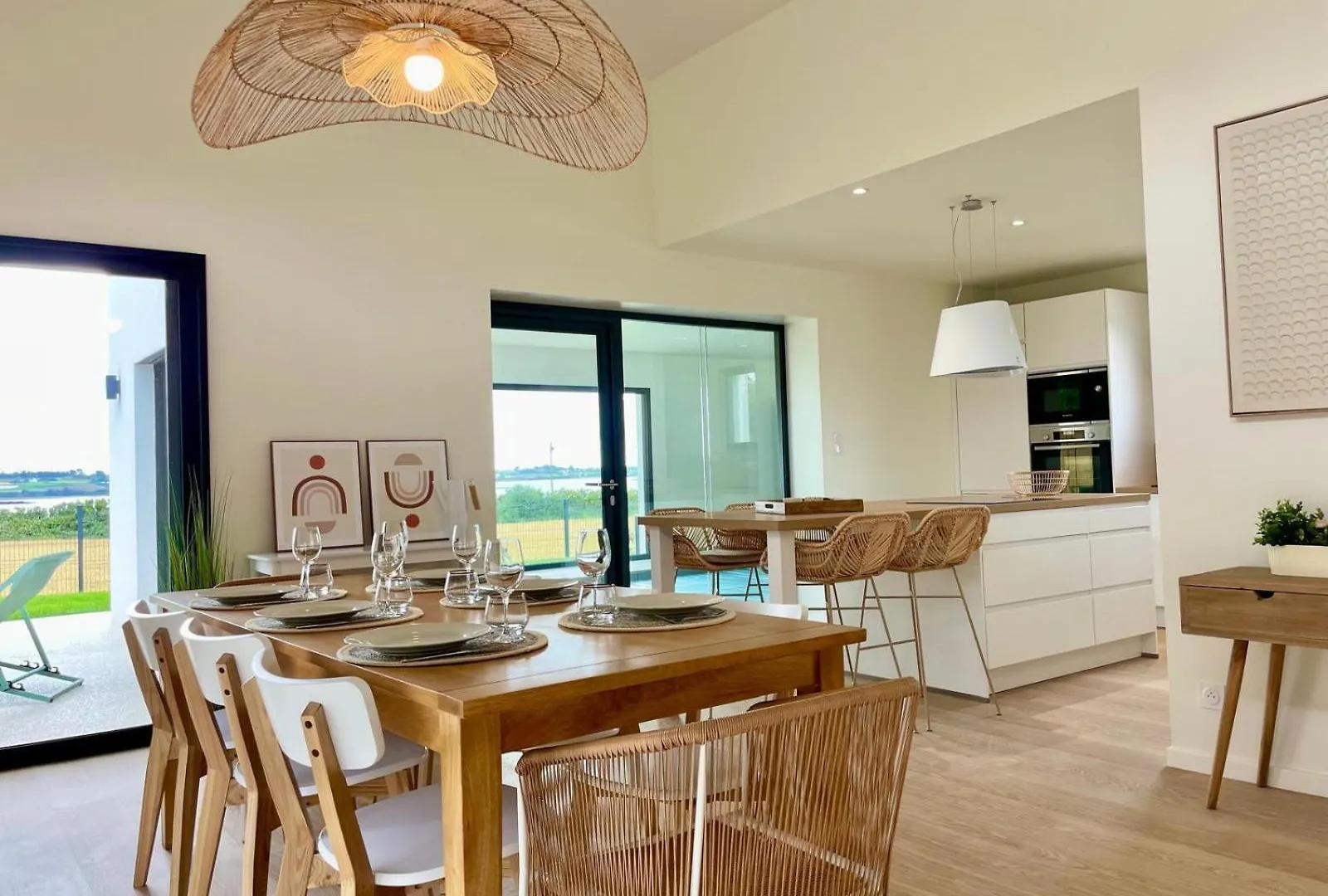 Magnifique Maison Vue Mer Avec Piscine Interieure Carantec Apartamento