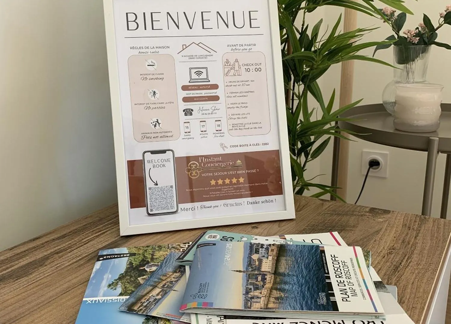 Apartament Magnifique Maison Vue Mer Avec Piscine Interieure Carantec